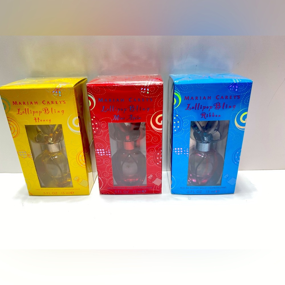 Mariah Carey Lollipop Bling Lot -Brand New & Sealed in packages- Discont…